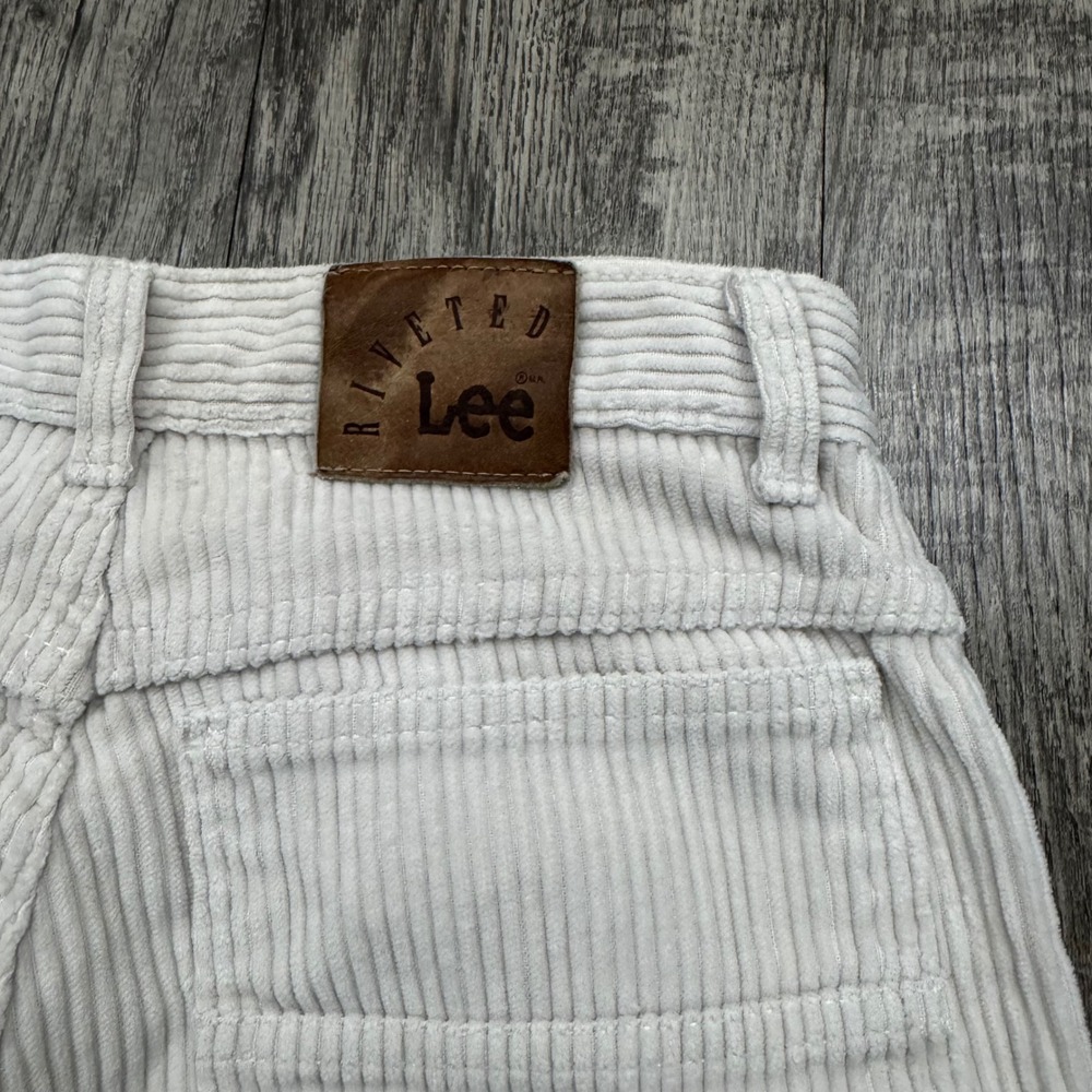 Vintage Lee Baggy Corduroy Pants 28x30.5 - Picture 11 of 11